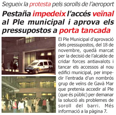 Noticia publicada en la publicaci&oacute;n L'ERAMPRUNY&Agrave; (N&uacute;mero 16 - Diciembre de 2004)